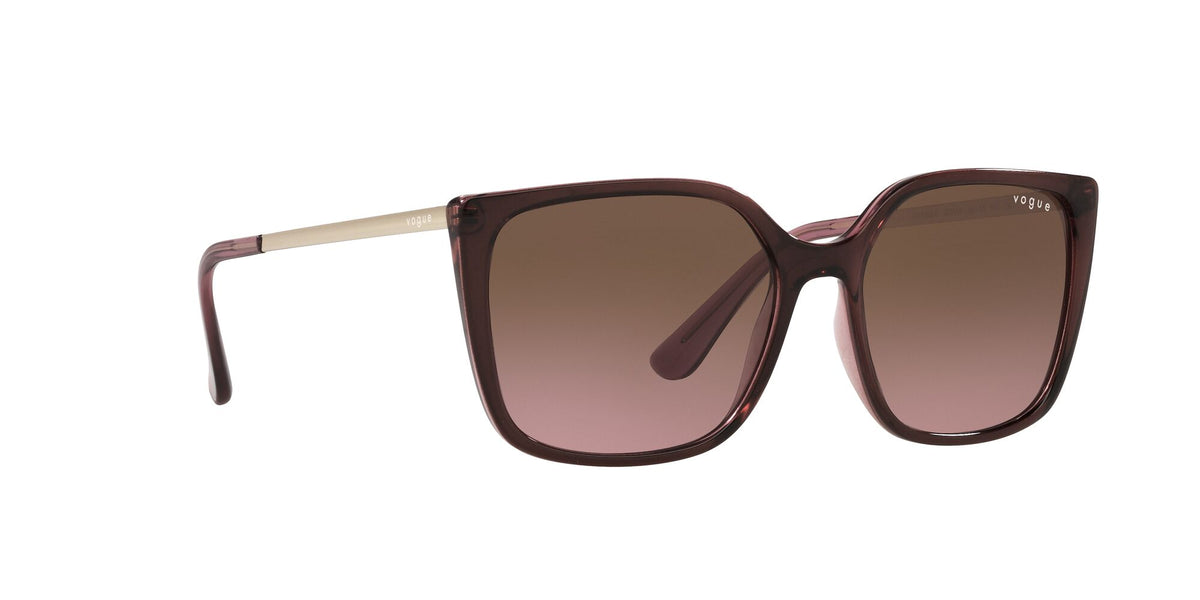 Vogue 0VO5353S 287314 54 Top Red On Transparent Pink/ Pink Gradient Brown 54 / Plastic / Metal