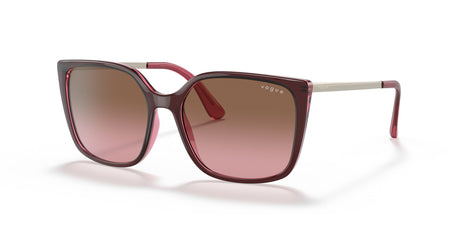 Vogue 0VO5353S 287314 54 Top Red On Transparent Pink/ Pink Gradient Brown 54 / Plastic / Metal
