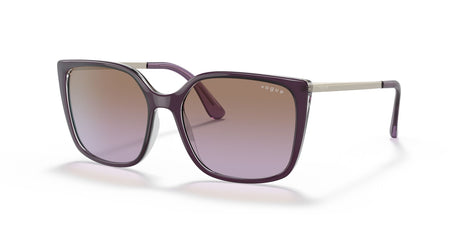 Vogue VO 5353S Top Purple On Transp Grey / Violet Gradient Brown 54 / Plastic / Metal