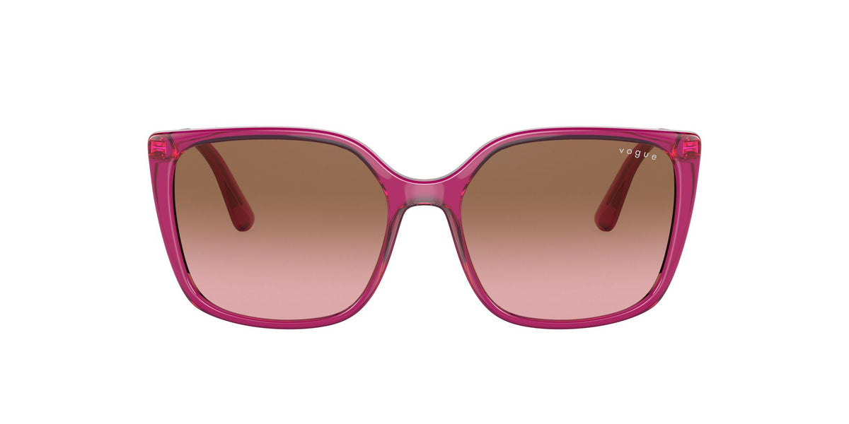 Vogue VO 5353S Transparent Cherry / Pink Gradient Brown 54 / Plastic / Metal
