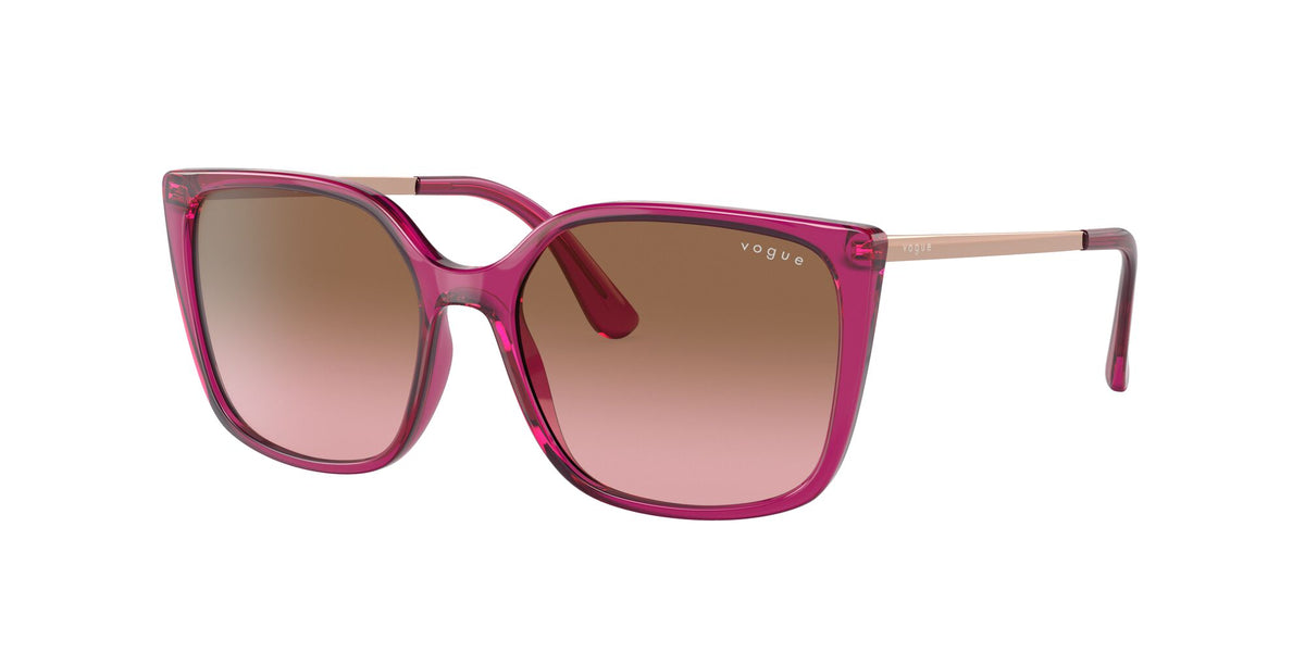 Vogue VO 5353S Transparent Cherry / Pink Gradient Brown 54 / Plastic / Metal