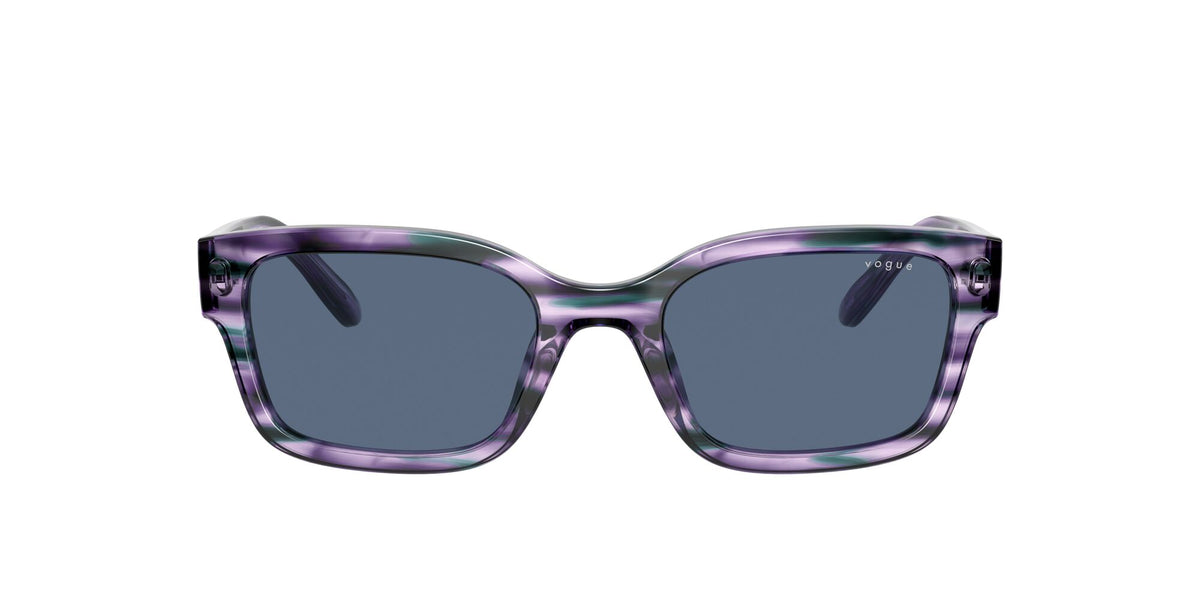 Vogue VO 5357S Purple Striped Green / Dark Blue 51 / Plastic / Plastic
