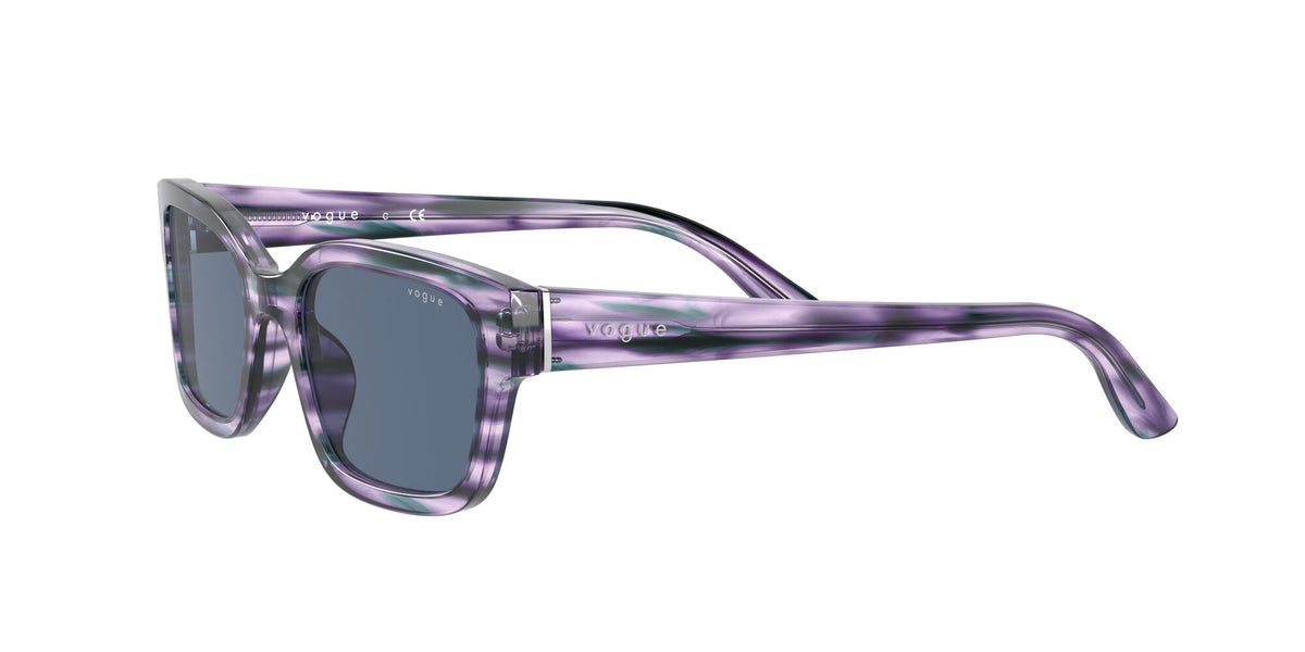 Vogue VO 5357S Purple Striped Green / Dark Blue 51 / Plastic / Plastic