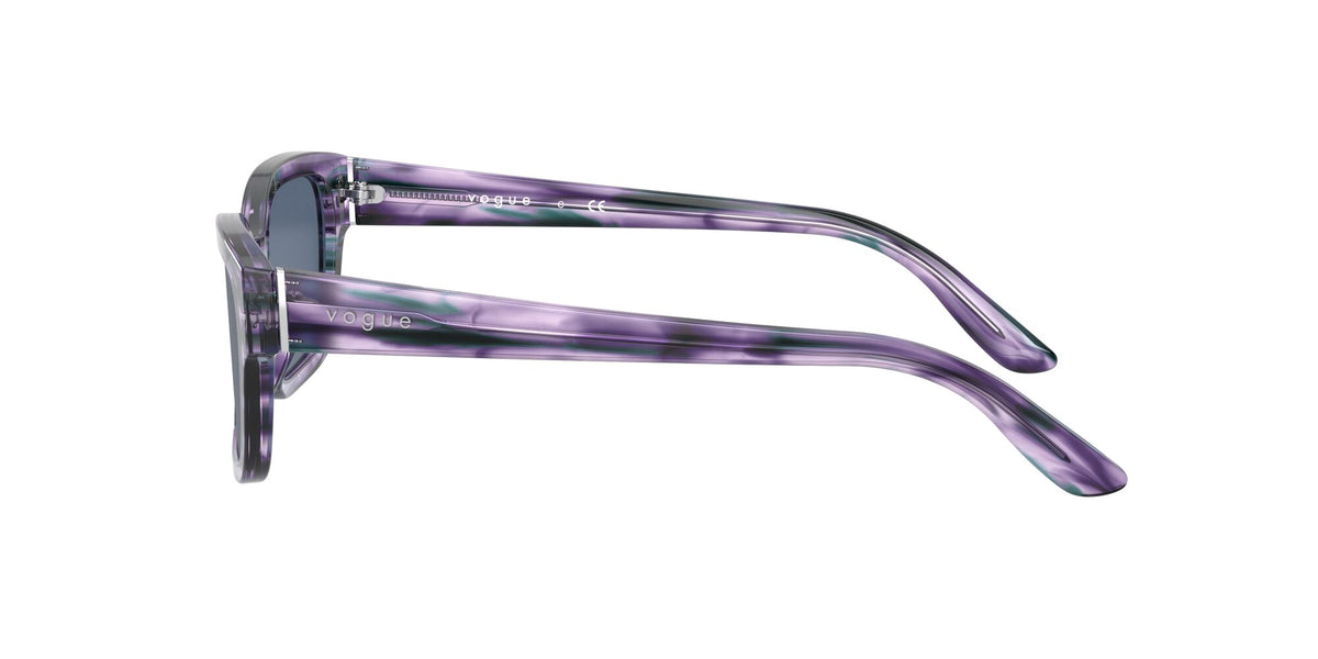 Vogue VO 5357S Purple Striped Green / Dark Blue 51 / Plastic / Plastic