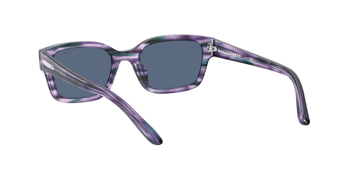 Vogue VO 5357S Purple Striped Green / Dark Blue 51 / Plastic / Plastic
