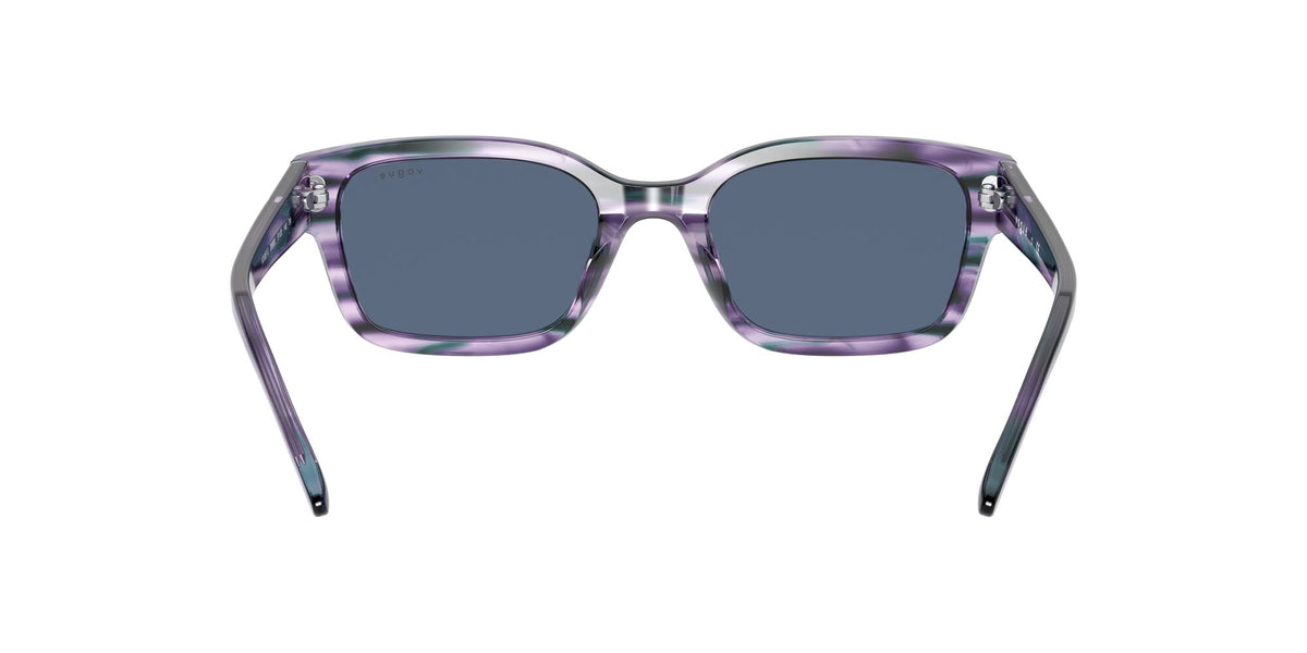 Vogue VO 5357S Purple Striped Green / Dark Blue 51 / Plastic / Plastic