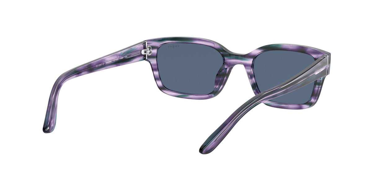 Vogue VO 5357S Purple Striped Green / Dark Blue 51 / Plastic / Plastic