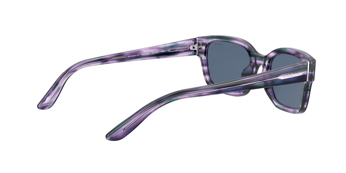 Vogue VO 5357S Purple Striped Green / Dark Blue 51 / Plastic / Plastic