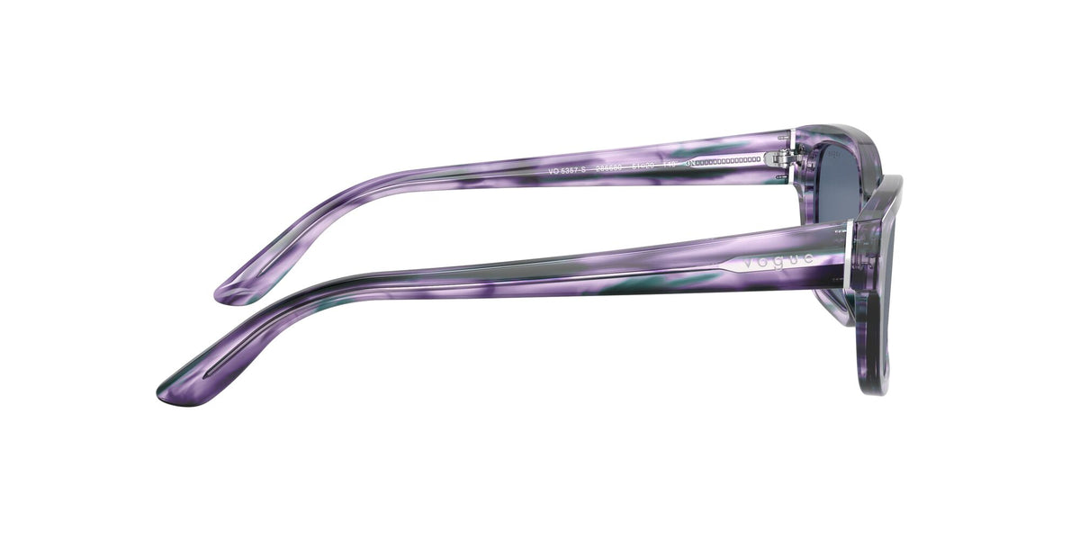 Vogue VO 5357S Purple Striped Green / Dark Blue 51 / Plastic / Plastic