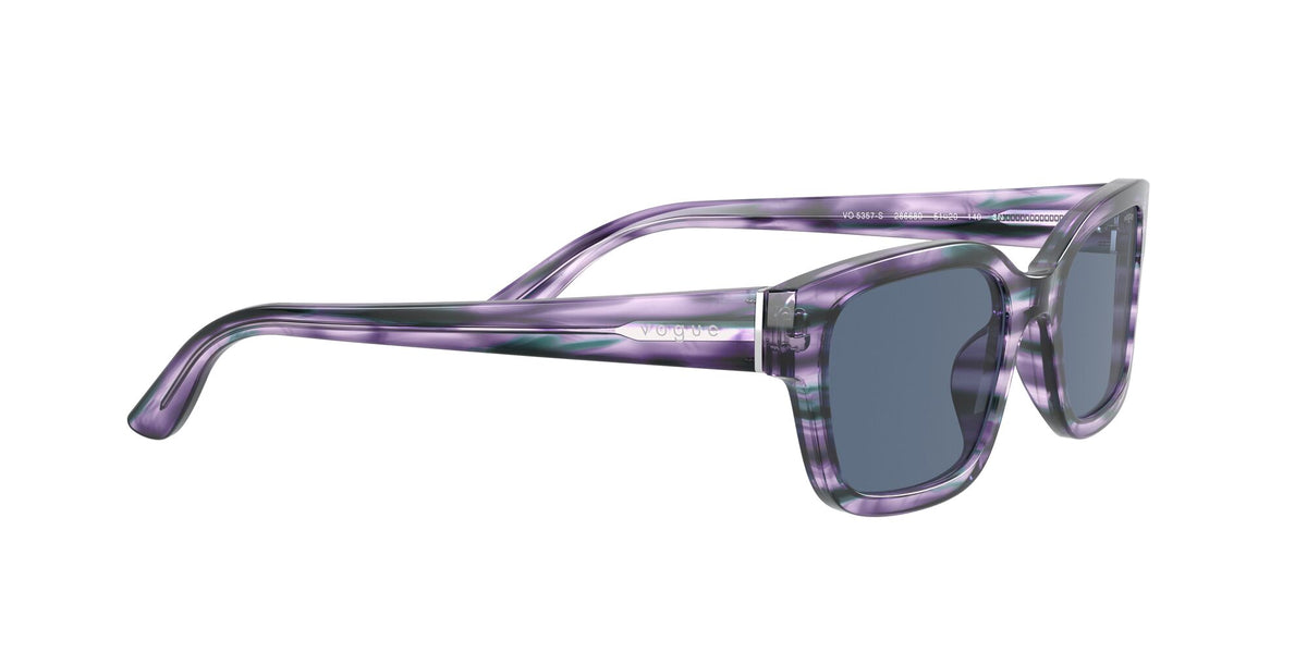 Vogue VO 5357S Purple Striped Green / Dark Blue 51 / Plastic / Plastic