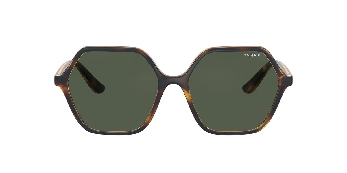 Vogue VO 5361SF Dark Havana / Dark Green 56 / Plastic / Plastic