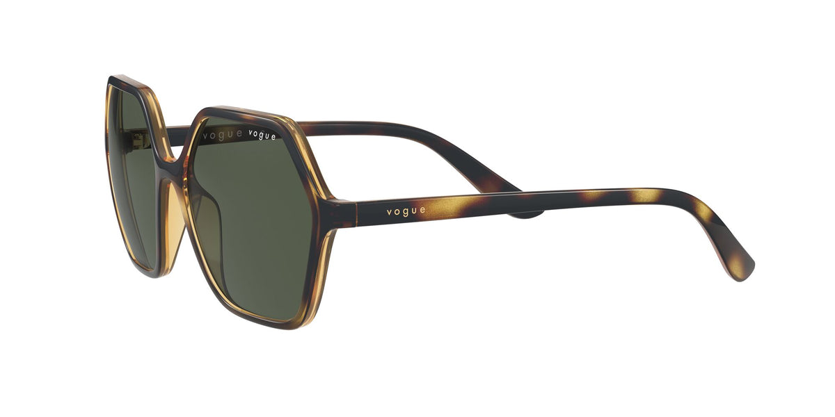 Vogue VO 5361SF Dark Havana / Dark Green 56 / Plastic / Plastic