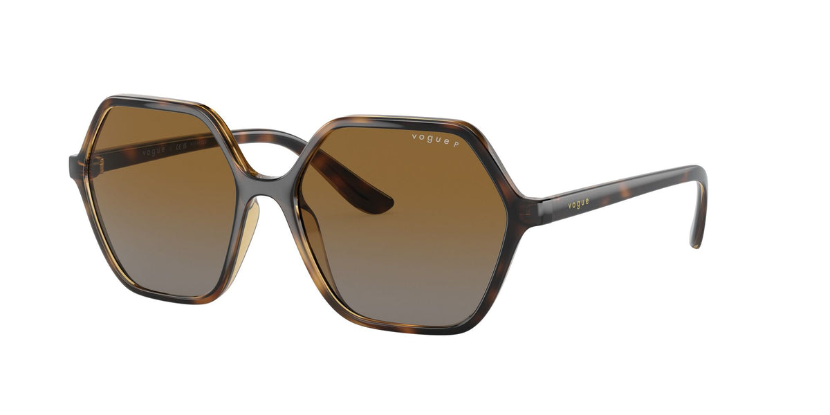 Vogue 0VO5361S W656T5 55 Dark Havana/ Polarised Brown Gradient 55 / Plastic / Plastic