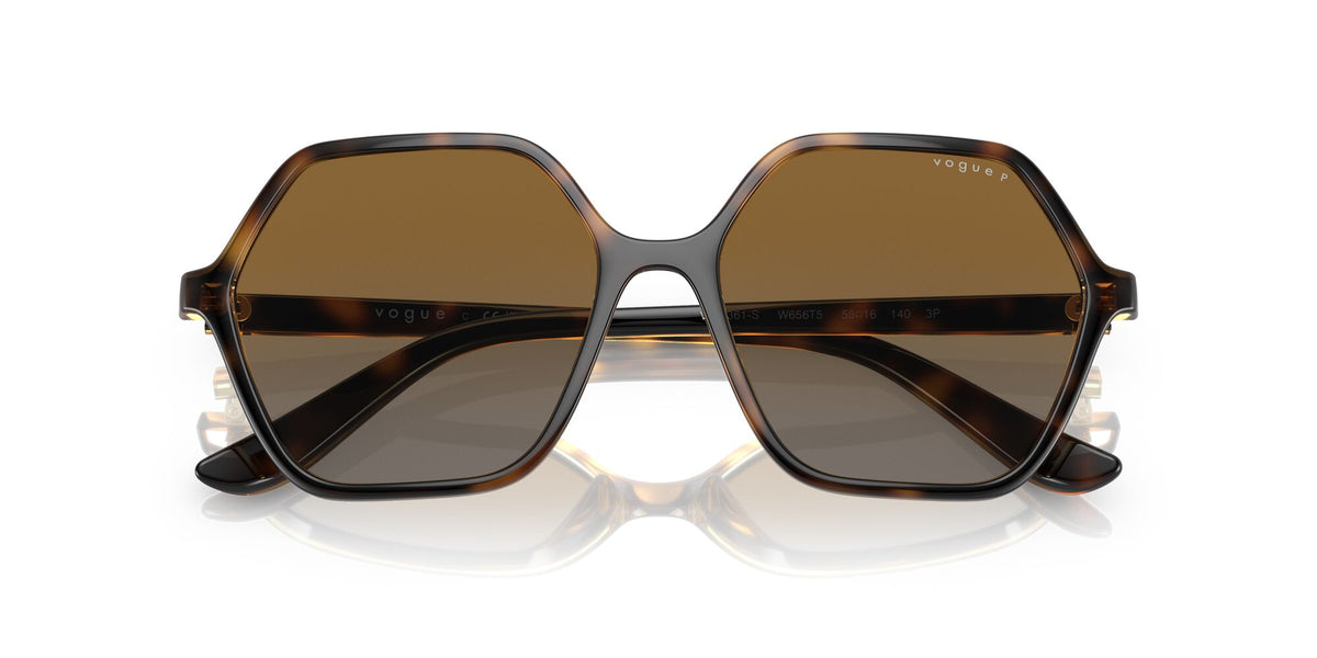 Vogue 0VO5361S W656T5 55 Dark Havana/ Polarised Brown Gradient 55 / Plastic / Plastic