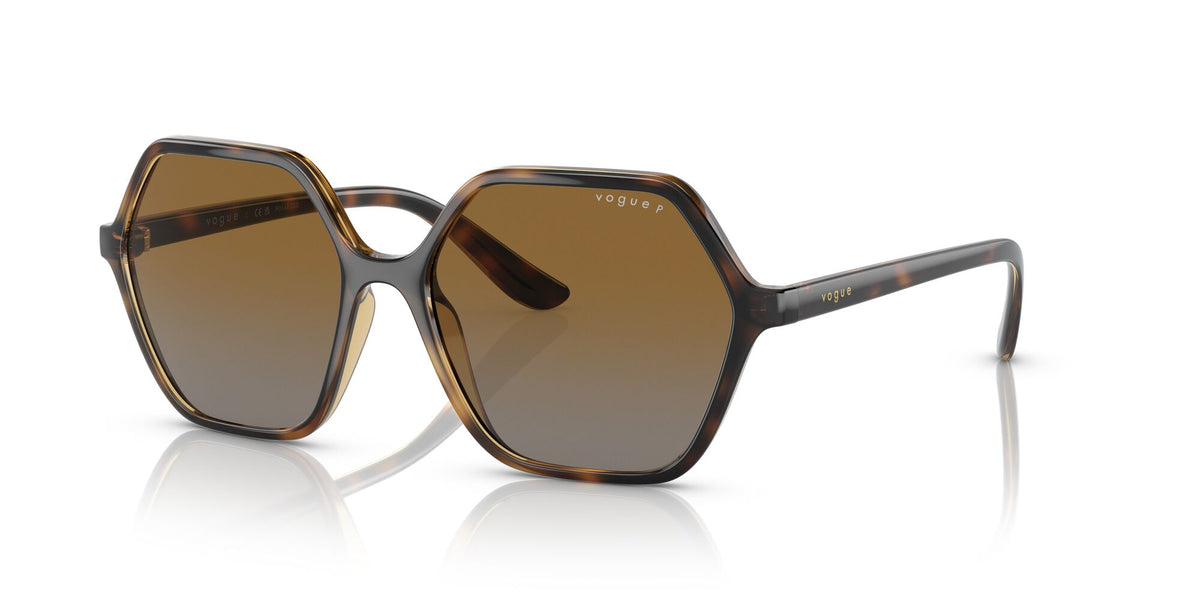 Vogue 0VO5361S W656T5 55 Dark Havana/ Polarised Brown Gradient 55 / Plastic / Plastic