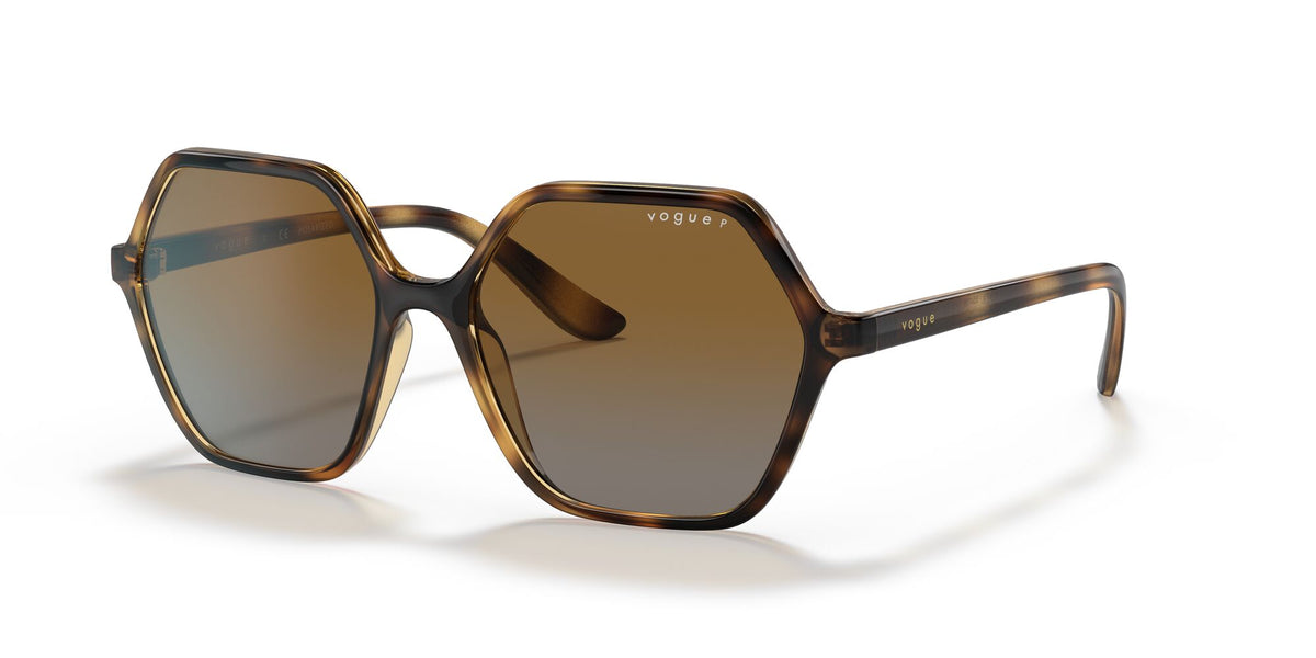 Vogue 0VO5361S W656T5 55 Dark Havana/ Polarised Brown Gradient 55 / Plastic / Plastic