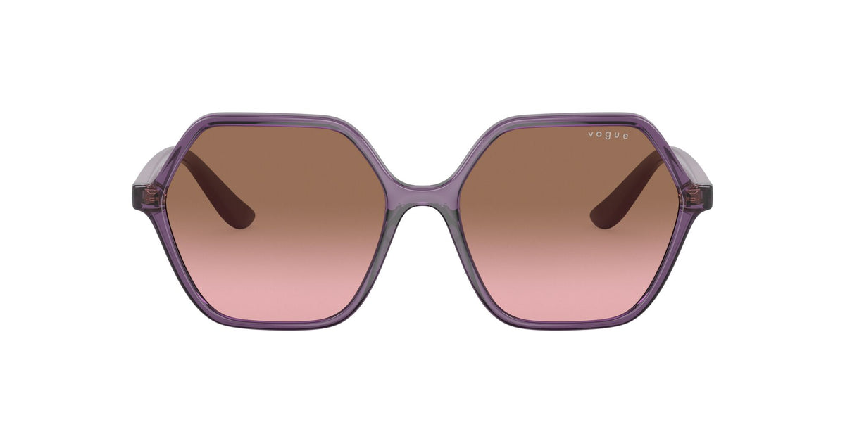 Vogue VO 5361S Transparent Violet / Pink Gradient Brown 55 / Plastic / Plastic