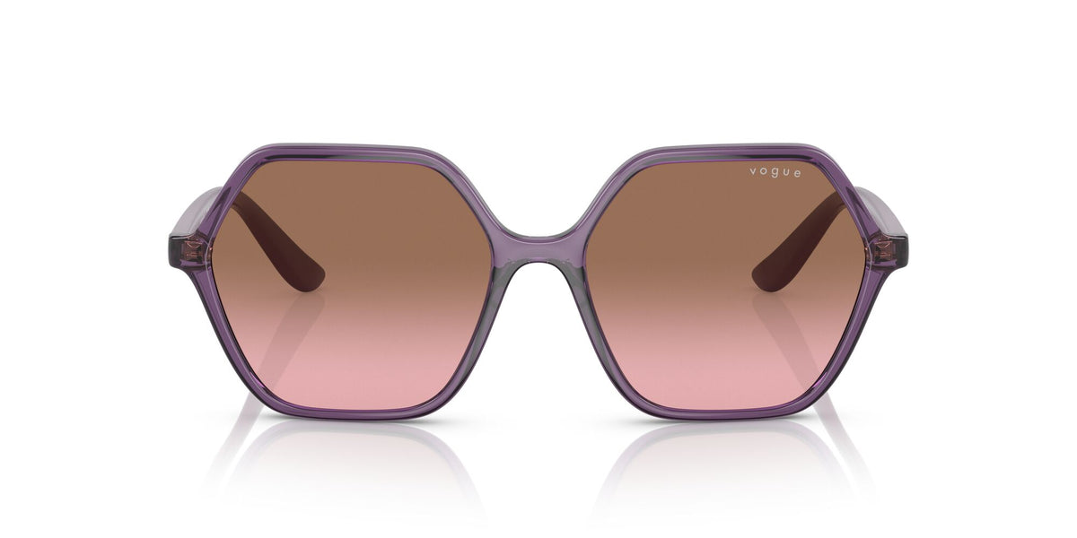 Vogue VO 5361S Transparent Violet / Pink Gradient Brown 55 / Plastic / Plastic
