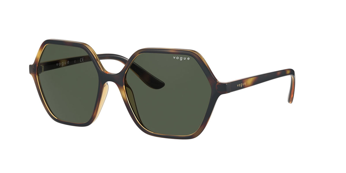 Vogue VO 5361S Dark Havana / Dark Green 55 / Plastic / Plastic