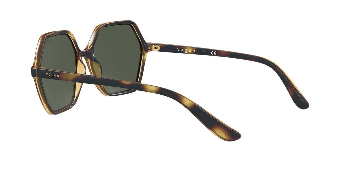 Vogue VO 5361S Dark Havana / Dark Green 55 / Plastic / Plastic