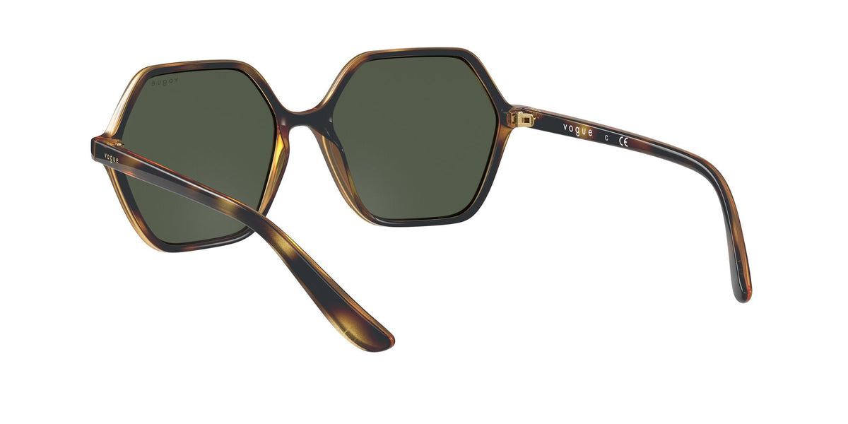 Vogue VO 5361S Dark Havana / Dark Green 55 / Plastic / Plastic