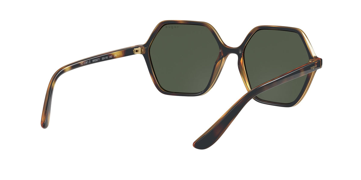 Vogue VO 5361S Dark Havana / Dark Green 55 / Plastic / Plastic
