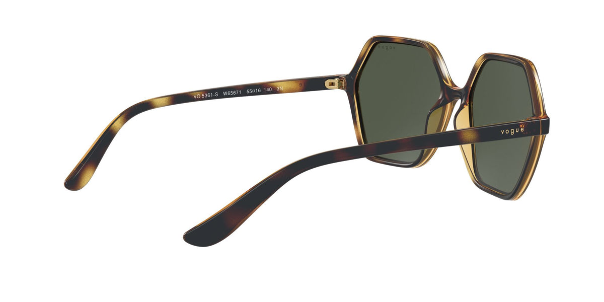 Vogue VO 5361S Dark Havana / Dark Green 55 / Plastic / Plastic