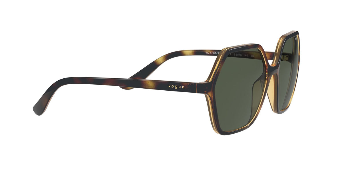 Vogue VO 5361S Dark Havana / Dark Green 55 / Plastic / Plastic