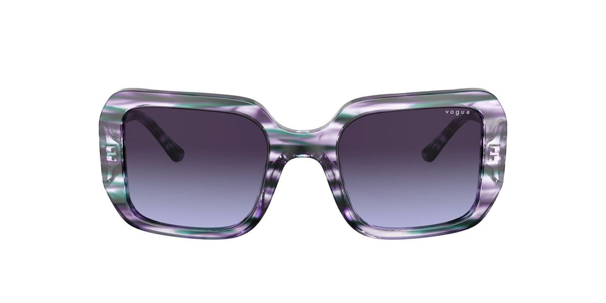 Vogue VO 5369S Striped Purple Violet / Violet Gradient Dark Grey 51 / Plastic / Plastic