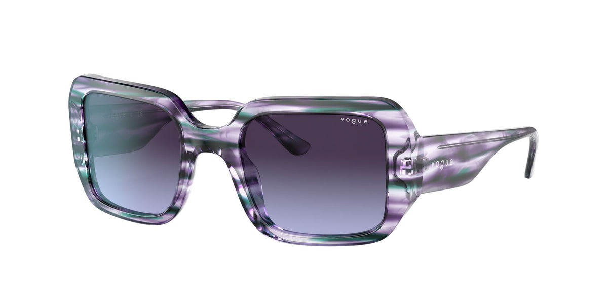 Vogue VO 5369S Striped Purple Violet / Violet Gradient Dark Grey 51 / Plastic / Plastic