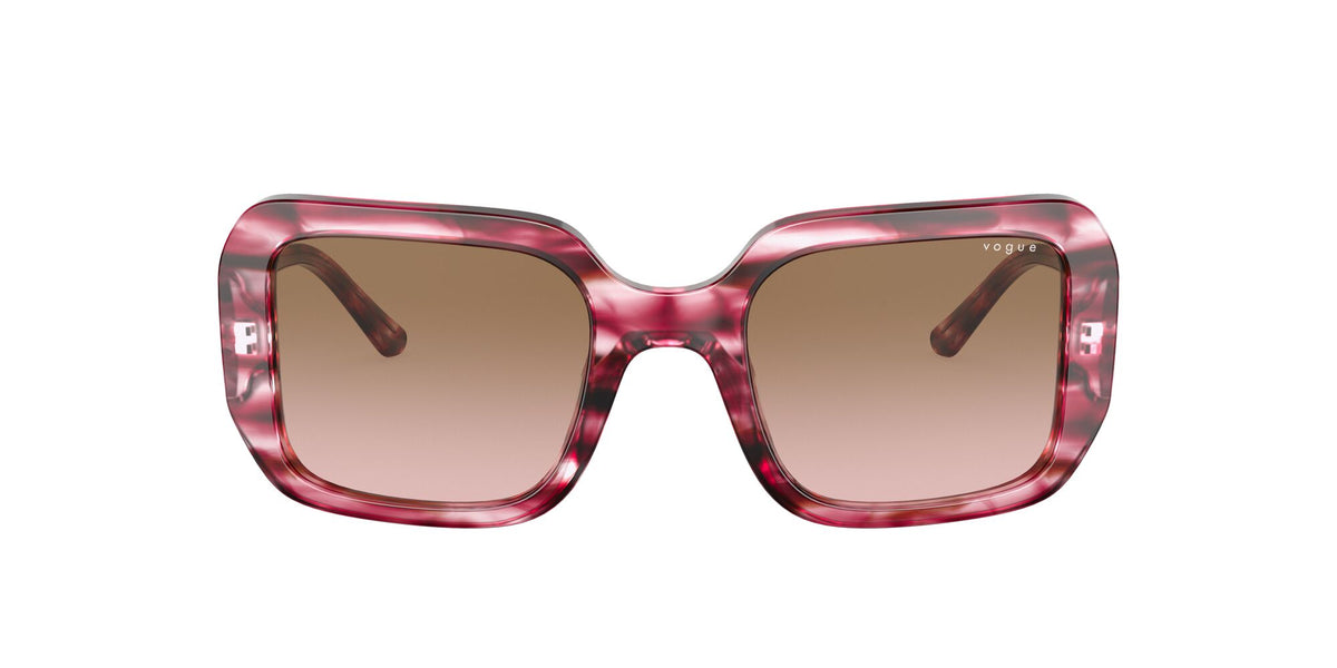Vogue VO 5369S Striped Red / Pink Gradient Grey 51 / Plastic / Plastic