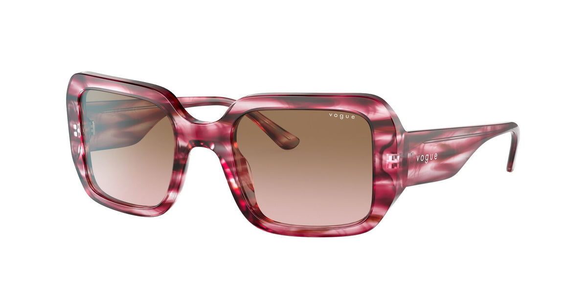 Vogue VO 5369S Striped Red / Pink Gradient Grey 51 / Plastic / Plastic