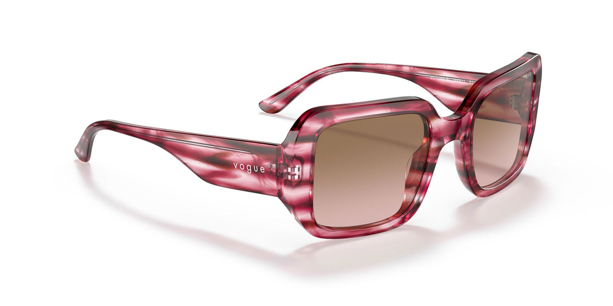 Vogue VO 5369S Striped Red / Pink Gradient Grey 51 / Plastic / Plastic