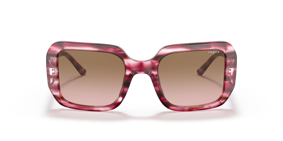 Vogue VO 5369S Striped Red / Pink Gradient Grey 51 / Plastic / Plastic