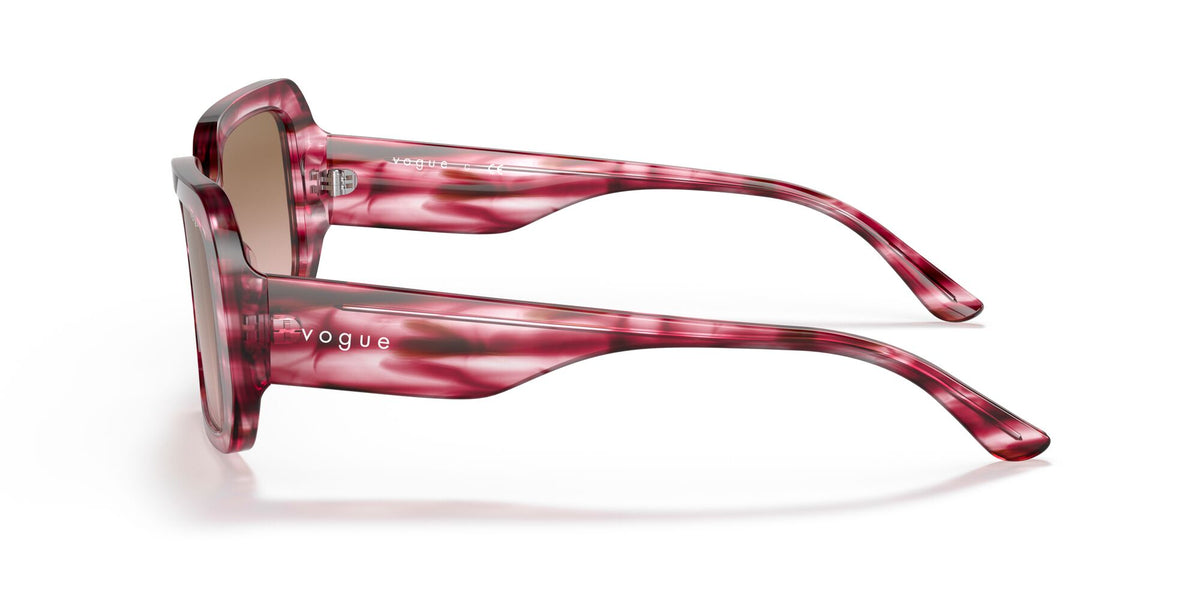 Vogue VO 5369S Striped Red / Pink Gradient Grey 51 / Plastic / Plastic