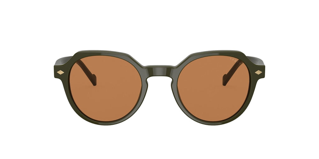 Vogue VO 5370S Full Green / Brown 48 / Plastic / Plastic