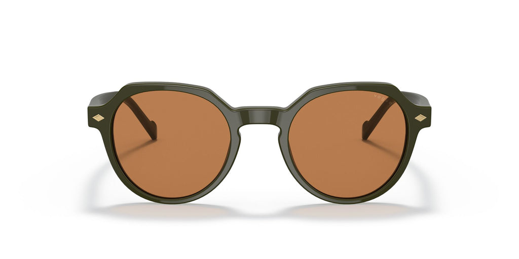 Vogue VO 5370S Full Green / Brown 48 / Plastic / Plastic