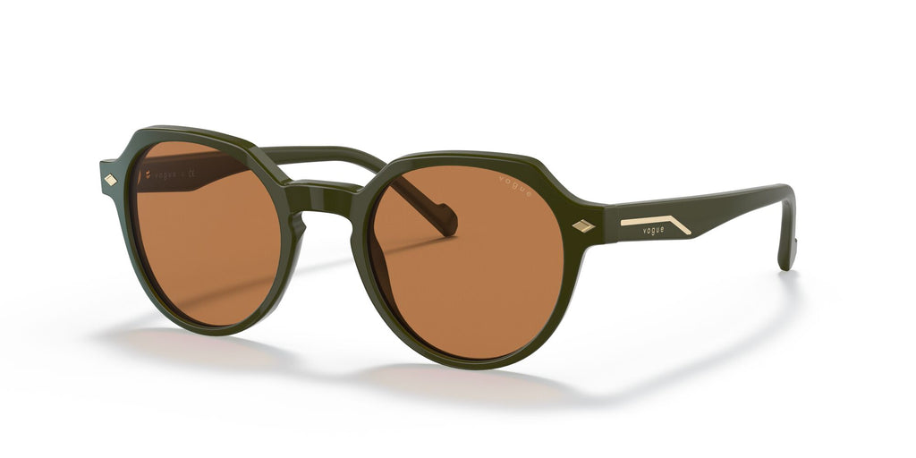 Vogue VO 5370S Full Green / Brown 48 / Plastic / Plastic