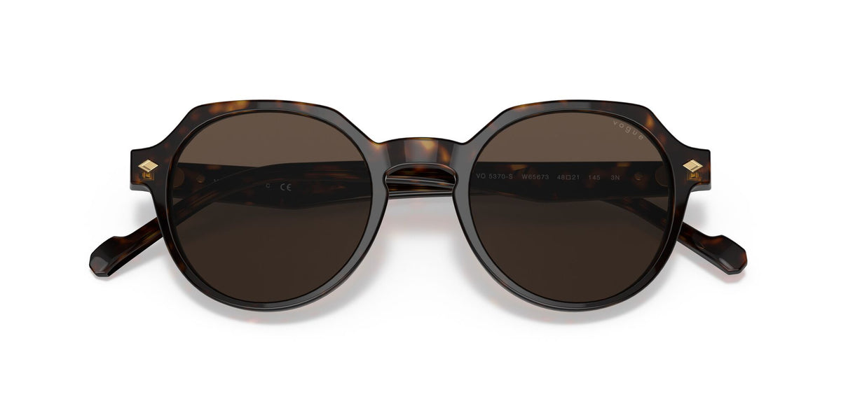 Vogue VO 5370S Dark Havana / Dark Brown 48 / Plastic / Plastic