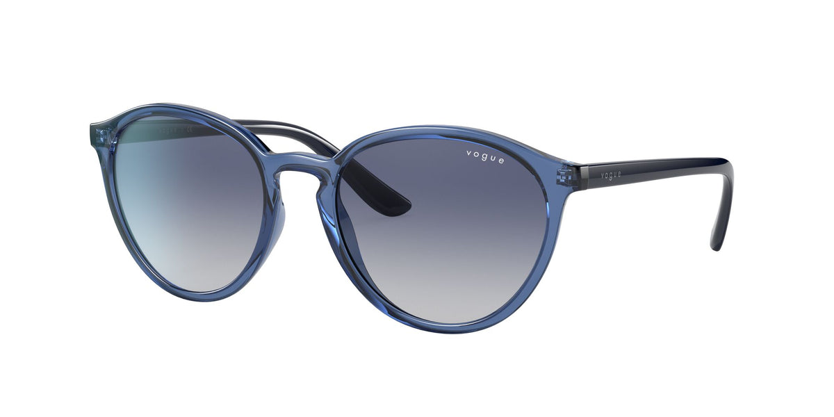 Vogue VO 5374SF Blue Transparent / Light Grey Gradient Dark Blue 55 / Plastic / Plastic