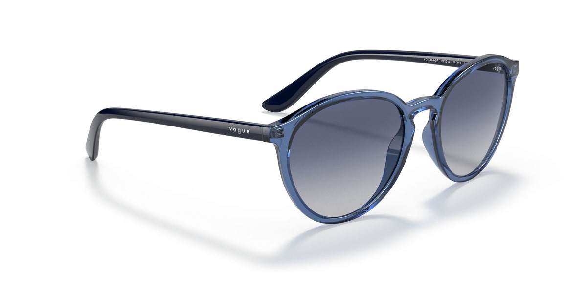 Vogue VO 5374SF Blue Transparent / Light Grey Gradient Dark Blue 55 / Plastic / Plastic