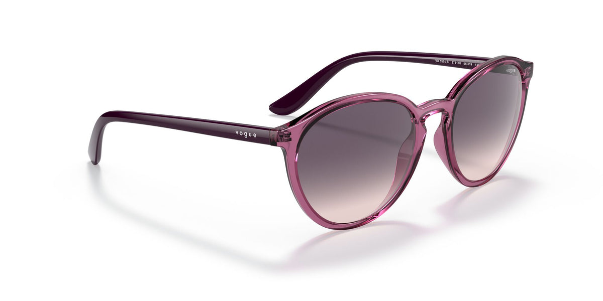 Vogue 0VO5374S 276136 55 Violet Transparent/ Pink Gradient Dark Grey 55 / Plastic / Plastic