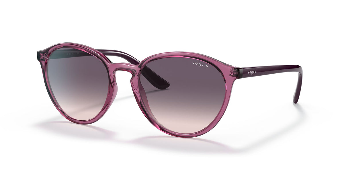 Vogue 0VO5374S 276136 55 Violet Transparent/ Pink Gradient Dark Grey 55 / Plastic / Plastic