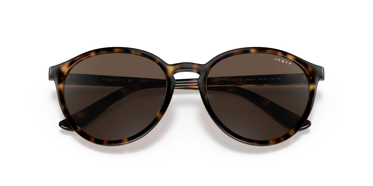 Vogue 0VO5374S W65673 55 Dark Havana/ Dark Brown 55 / Plastic / Plastic