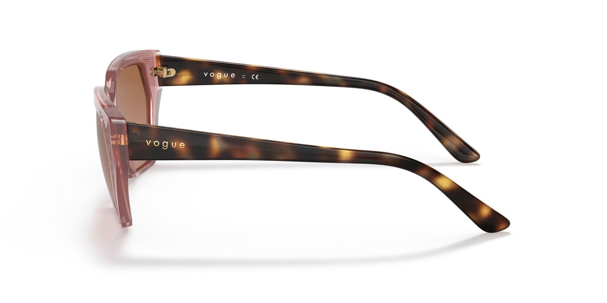 Vogue VO 5376S Transparent Pink / Brown Gradient 51 / Plastic / Plastic