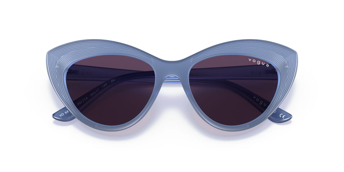 Vogue VO 5377S Opal Light Blue / Dark Violet 52 / Plastic / Plastic