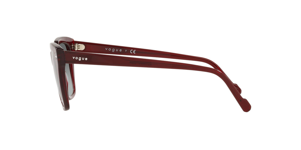 Vogue 0VO5380S 292411 50 Transparent Bordeaux/ Grey Gradient 50 / Plastic / Plastic