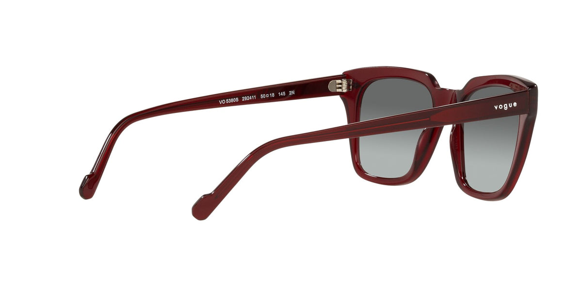 Vogue 0VO5380S 292411 50 Transparent Bordeaux/ Grey Gradient 50 / Plastic / Plastic