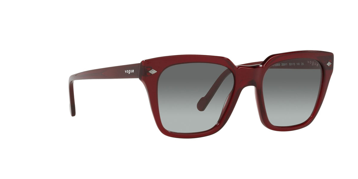 Vogue 0VO5380S 292411 50 Transparent Bordeaux/ Grey Gradient 50 / Plastic / Plastic