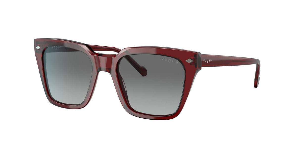 Vogue 0VO5380S 292411 50 Transparent Bordeaux/ Grey Gradient 50 / Plastic / Plastic